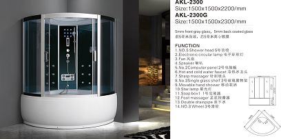 Double Walk in Shower